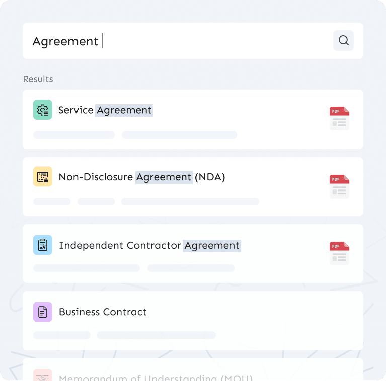 Comprehensive Search Functionality